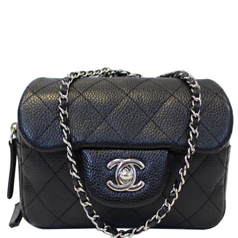 chanel square mini crossbody 5'0|Chanel mini flap bag lambskin.